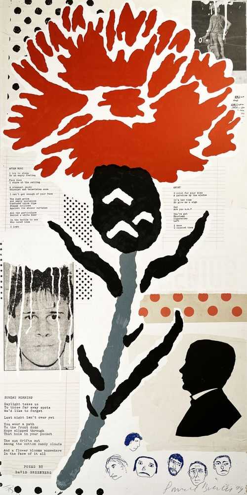 Donald Baechler, ‘Thistle’, 1999, Print, Lithograph in colors on paper, null, Numbered, Dated