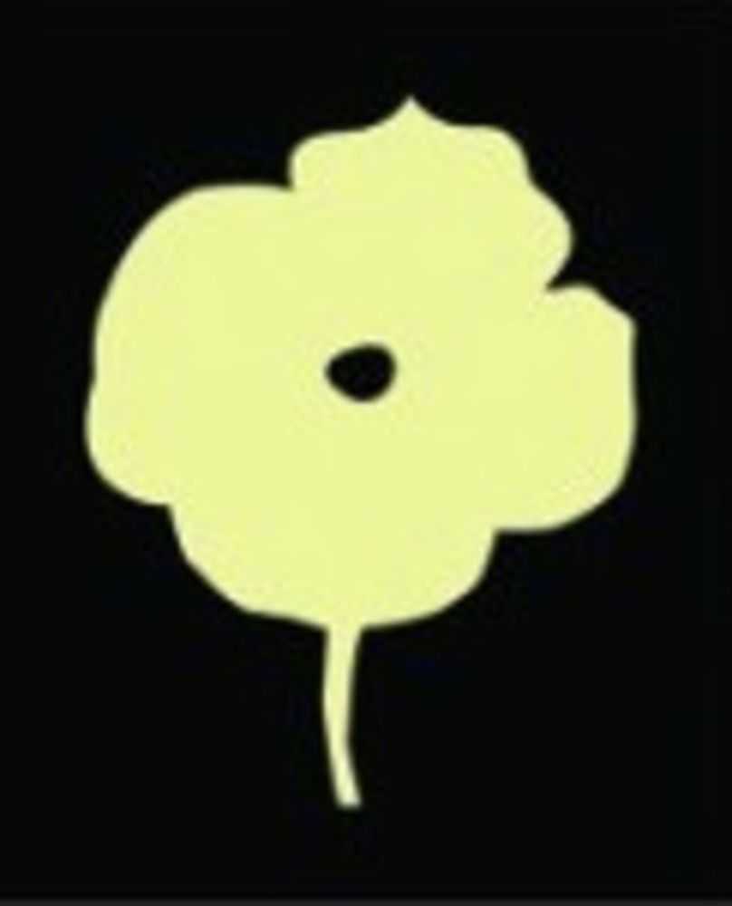 Donald Sultan, ‘12 Colors (Yellow Flower)’, 2007, Print, Silkscreen, null, Numbered, Dated