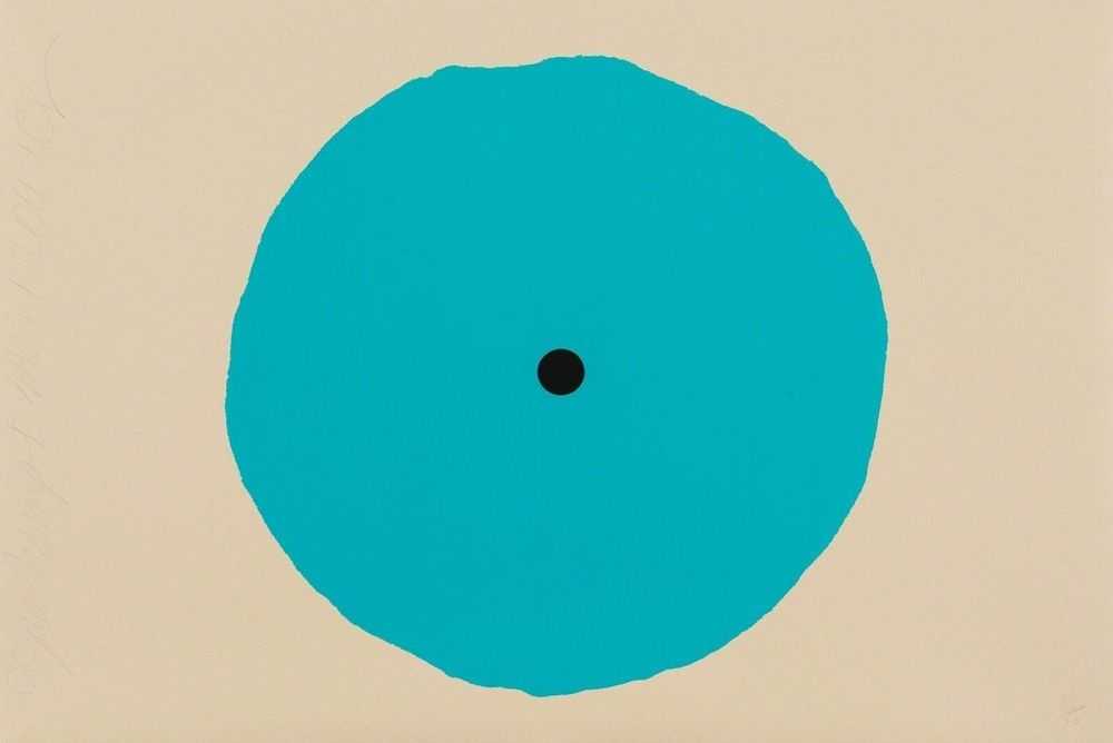 Donald Sultan, ‘Aqua Trumpet, March 1’, 2011, Print, Screenprint in colors on Nideggen Sand paper, The Benefit Print Project, New York and The American Friends of the Tel Aviv Museum of Art, New York, Numbered, Dated
