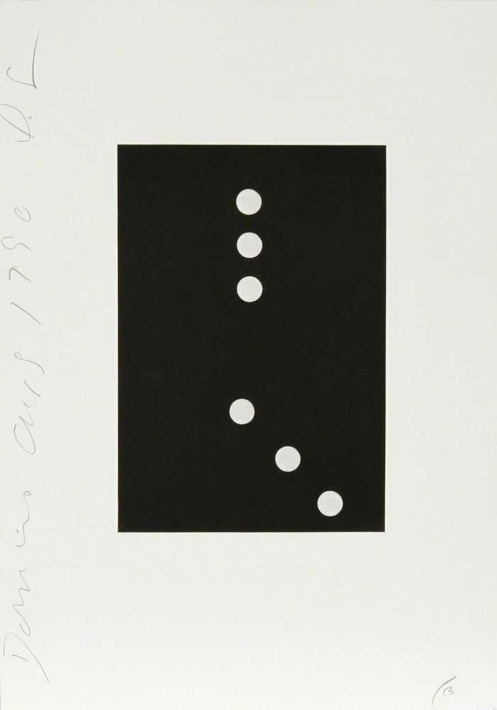 Donald Sultan, ‘Dominoes Portfolio - 10’, 1990, Print, Aquatint, null, Numbered, Dated