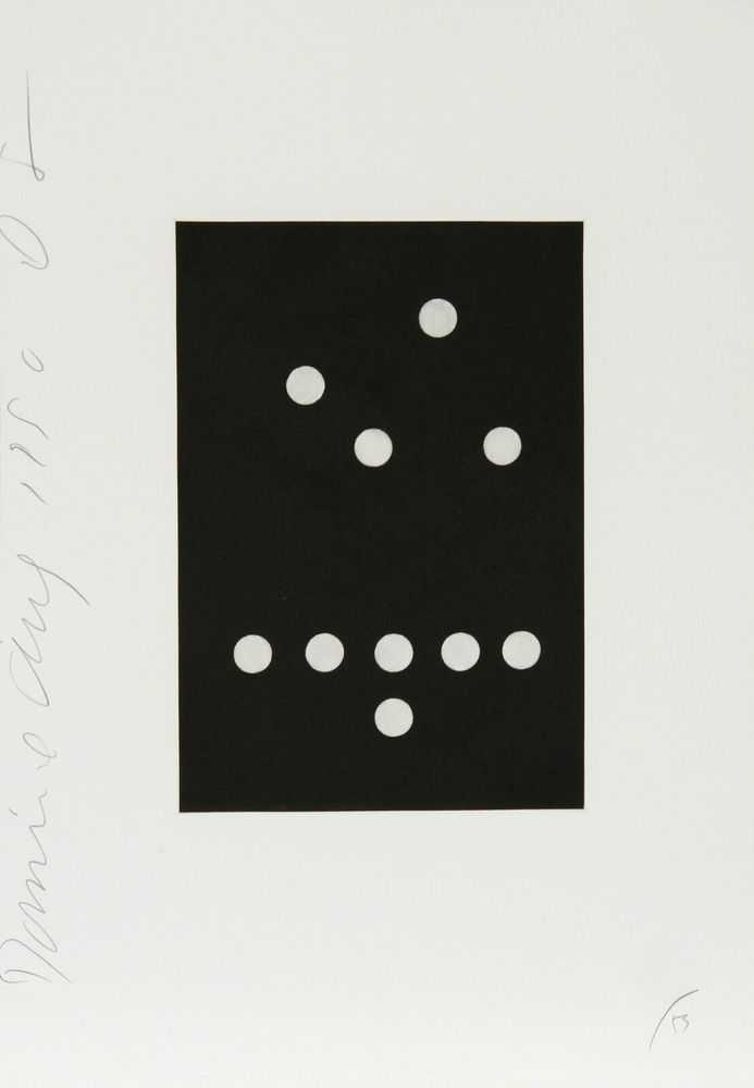 Donald Sultan, ‘Dominoes Portfolio -  26’, 1990, Print, Aquatint, null, Numbered, Dated
