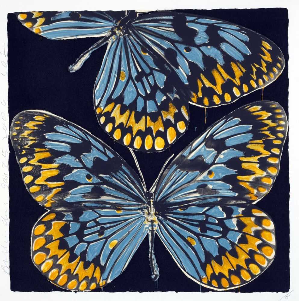 Donald Sultan, ‘Monarchs, Jan 25, 2006’, 2006, Print, Silkscreen, null, 