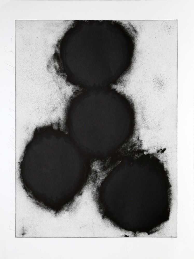 Donald Sultan, ‘Pomegranates III’, 1990, Print, Etching with Aquatint, null, Numbered, Dated