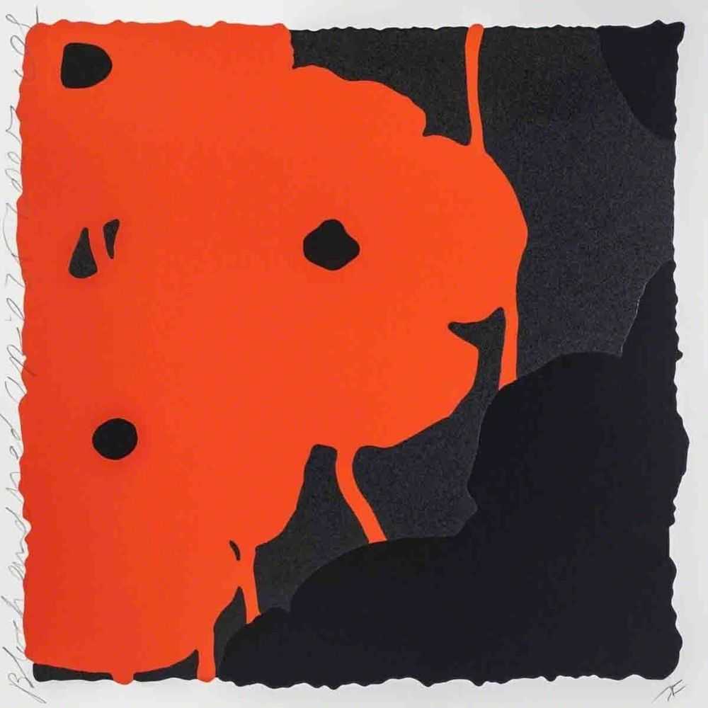Donald Sultan, ‘Red & Black Poppies I’, 2007, Print, Silkscreen, null, Numbered, Dated