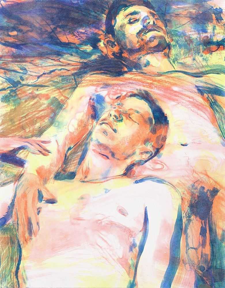 Doron Langberg, ‘Brice And Robert’, 29-10-2020, Print, Five colour lithographic print on Somerset Velvet White 300gsm, Counter Editions, Numbered, Dated