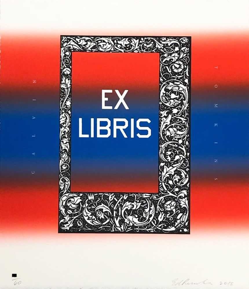 Ed Ruscha, ‘Ex Libris’, 06-01-2018, Print, Lithograph, Hamilton Press Gallery, Numbered, Dated