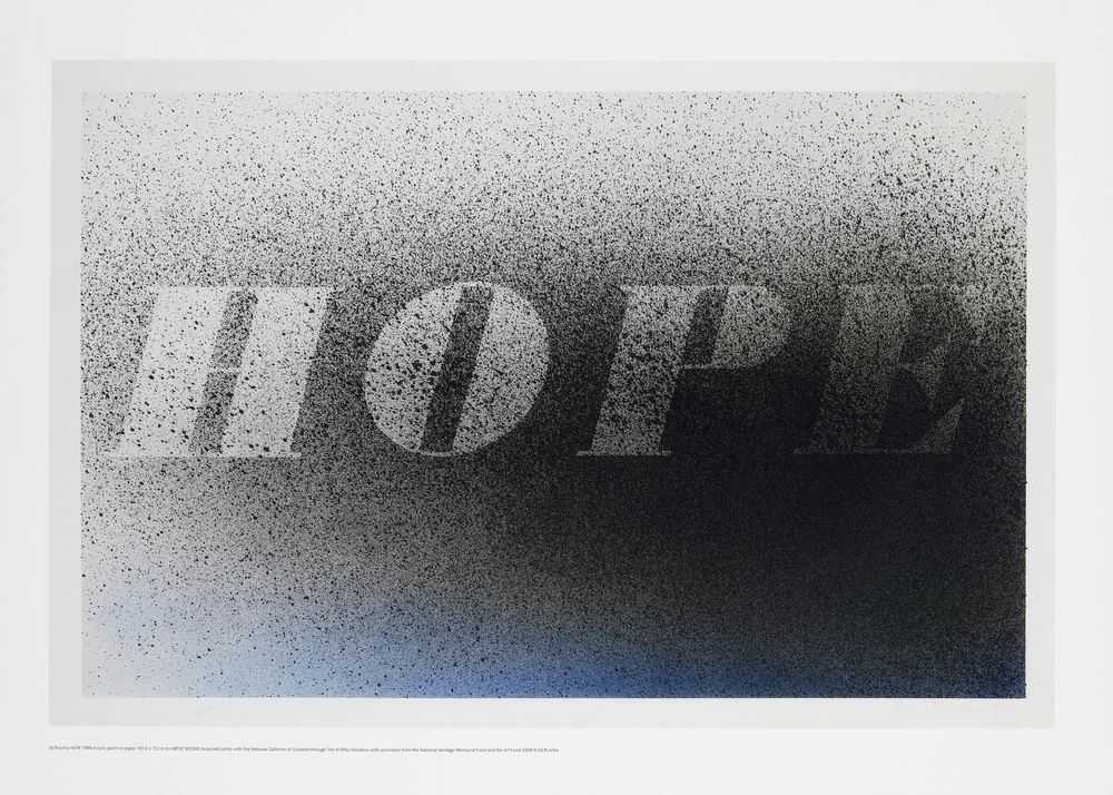 Ed Ruscha, ‘Hope (Offset Lithograph)’, 2008, Print, Offset lithogaph, Tate, 