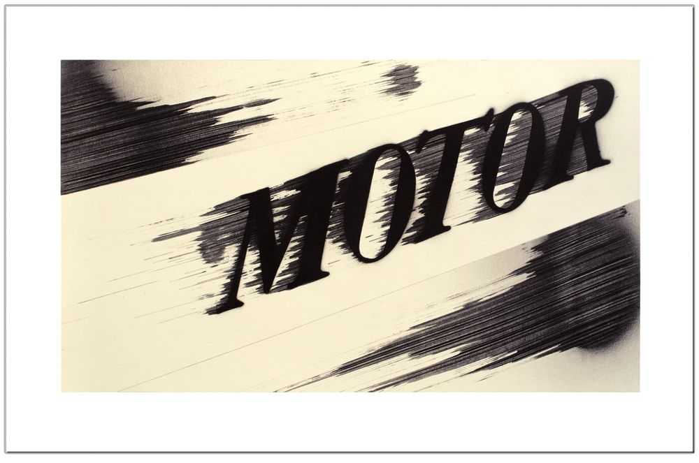 Ed Ruscha, ‘Motor’, 24-11-2021, Print, Lithograph, Cirrus Gallery, Numbered
