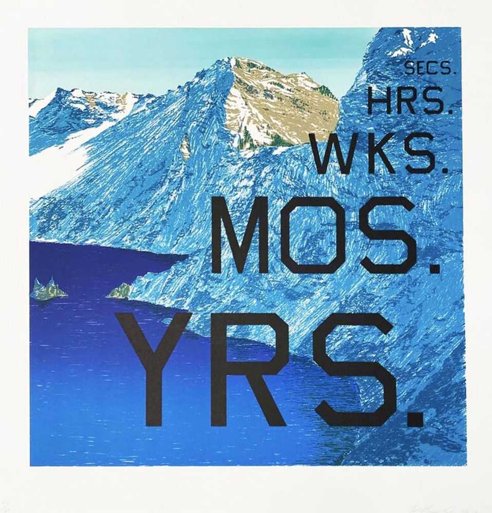 Ed Ruscha, ‘Periods’, 30-09-2013, Print, Colour lithograph on wove paper, Hamilton Press Gallery, Numbered, Dated
