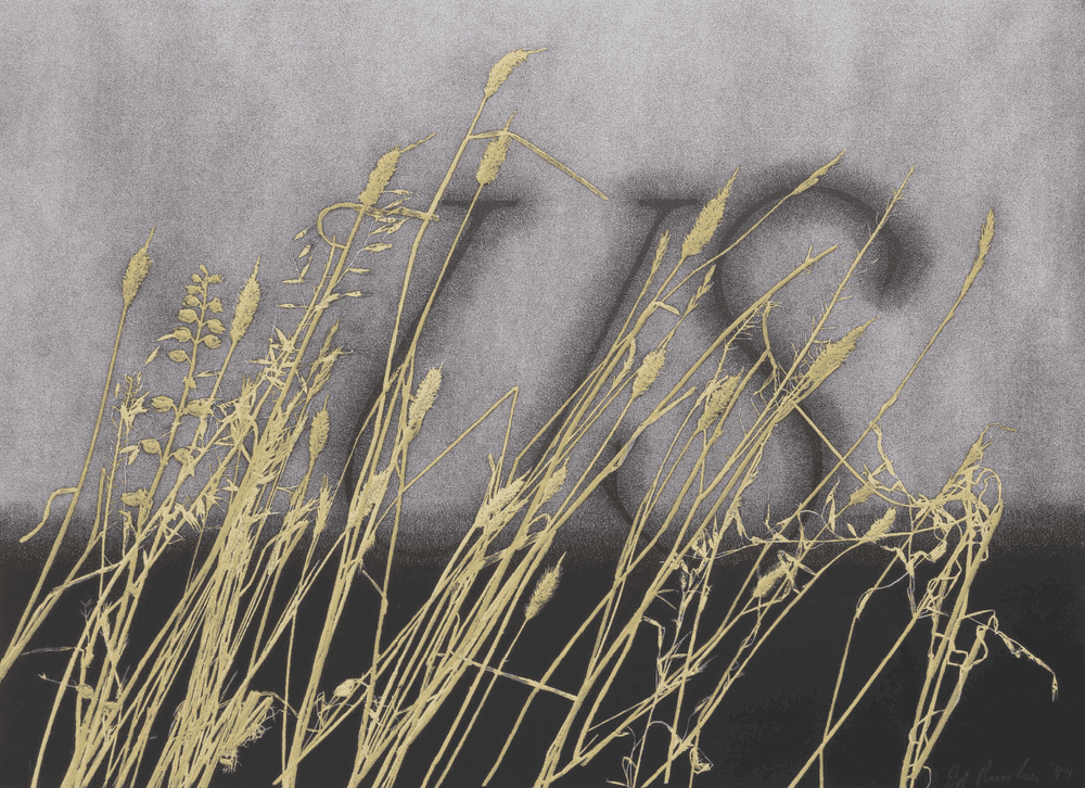 Ed Ruscha, ‘US’, 1994, Print, Mixografia print on handmade paper, null, Numbered