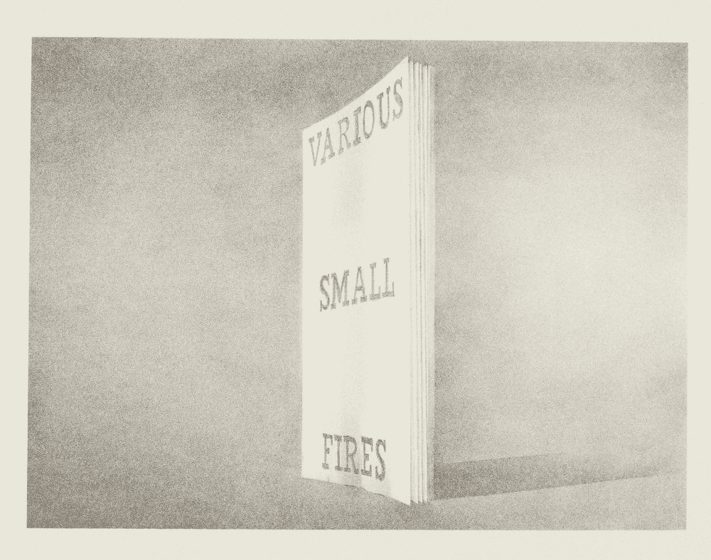 Ed Ruscha, ‘Various Small Fires’, 1970, Print, Lithograph on Arches wove paper, null, Numbered, Dated