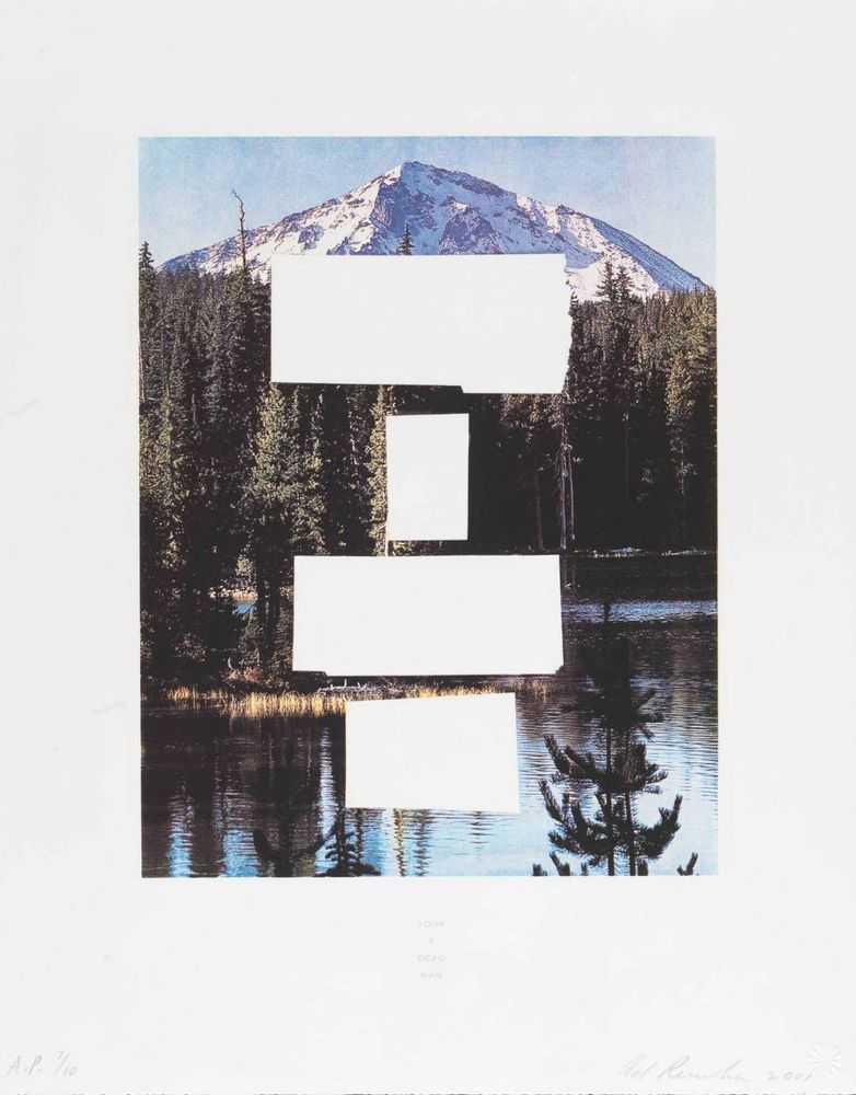 Ed Ruscha, ‘Your a Dead Man’, 2001, Print, 4-colour photogravures with screenprinted text, Graphicstudio/USF, Numbered, Dated