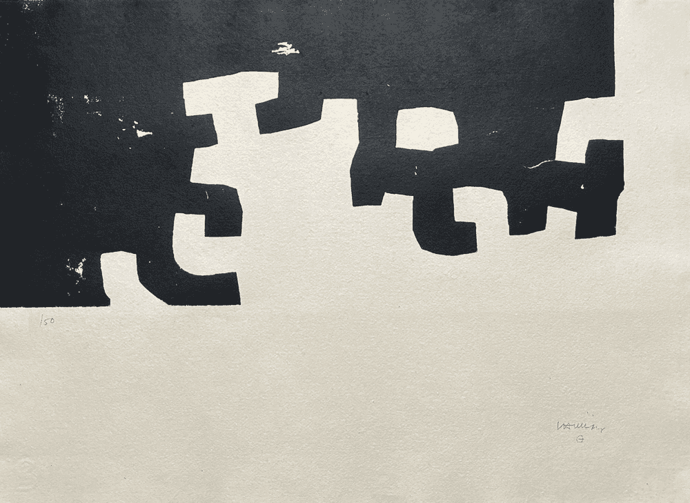 Eduardo Chillida, ‘Gili III’, 1979, Print, Woodcut on Paper, null, Numbered