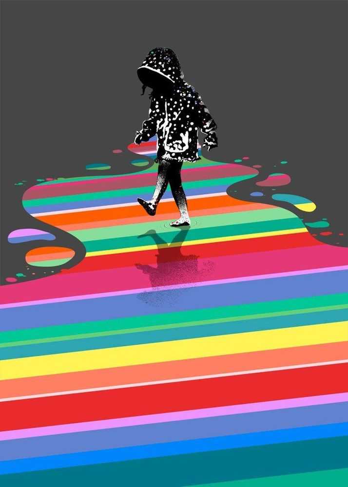 Eelus, ‘After The Rain’, 28-06-2013, Print, 27 colour screen print on Somerset Tub Sized Satin 410gsm, Self-released, Numbered