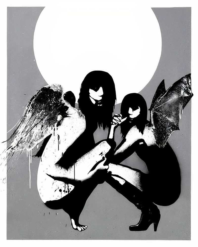 Eelus, ‘The Good, The Bad & The Moon’, 28-06-2007, Print, Screenprint, Pictures on Walls, Numbered