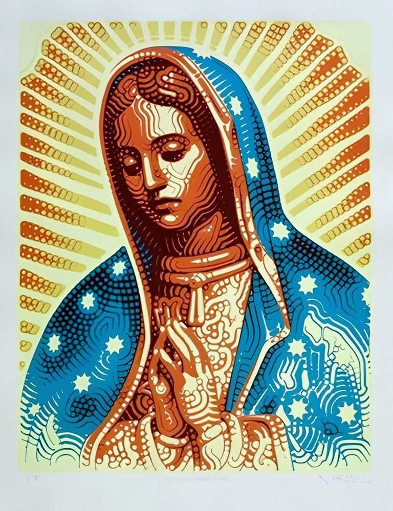 El Mac, ‘Totlazonantzin’, 21-10-2022, Print, Screen Print, Self Released, Numbered