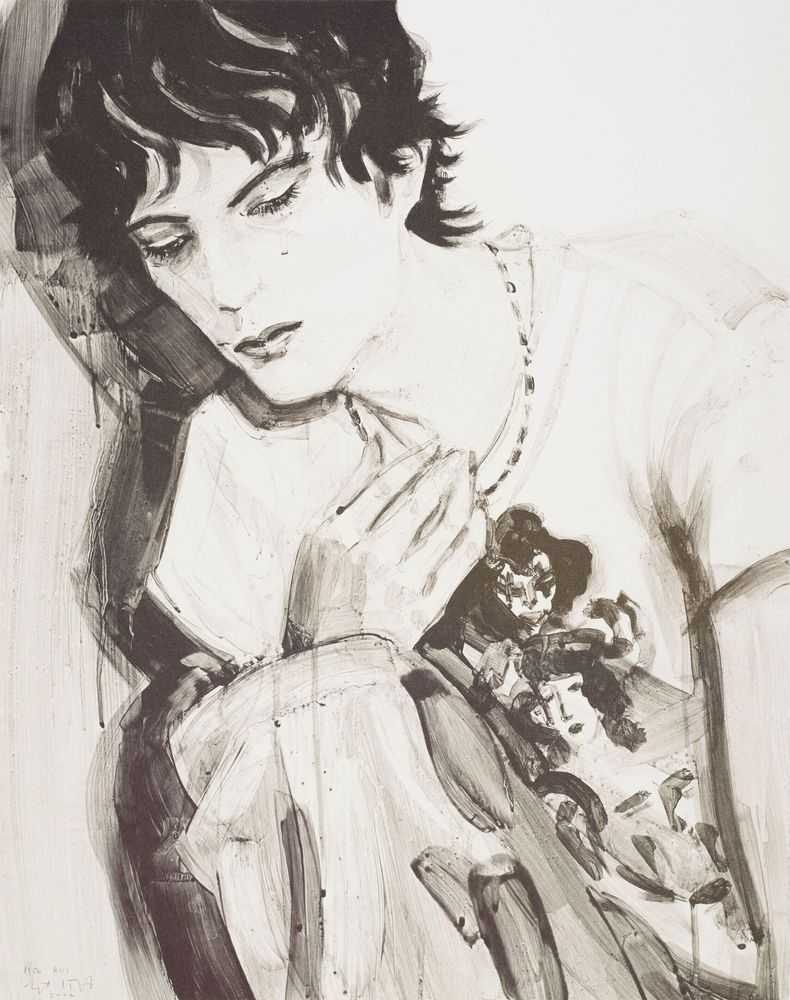 Elizabeth Peyton, ‘Kiss’, 2000, Print, Lithograph, null, Numbered