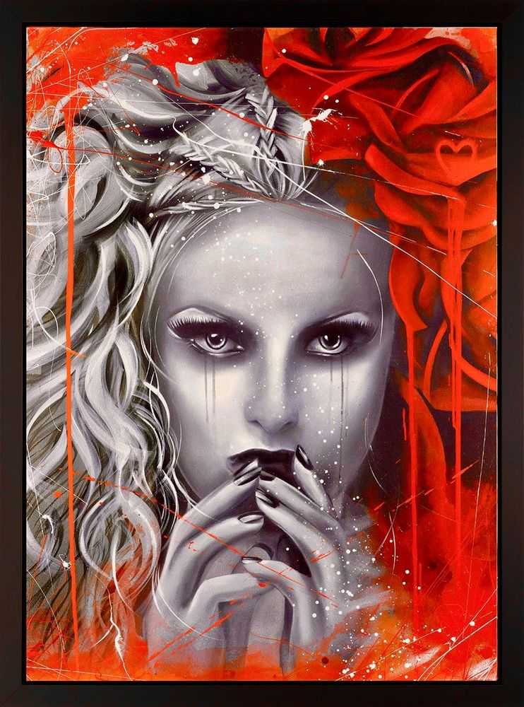 Emma Grzonkowski, ‘Melting Heart’, 2015, Print, Fine art print, Castle Fine Art, Numbered, Framed