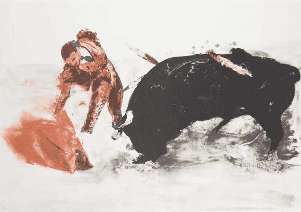 Eric Fischl, ‘Corrida III’, 2009, Print, Lithography, null, Numbered