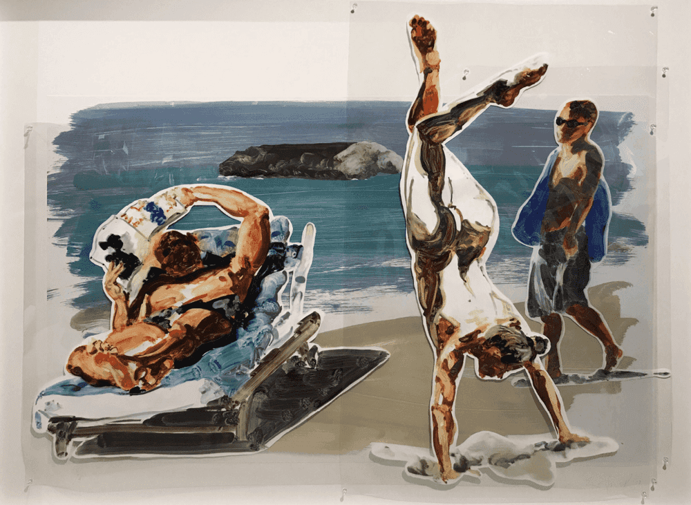 Eric Fischl, ‘Handstand’, 2017, Print, Pinned Mylar, null, 