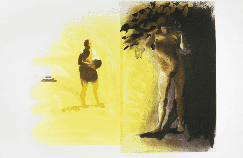 Eric Fischl, ‘Inner Tube’, 1989, Print, Aquatint etching on wove paper, Parasol Press, Numbered, Dated