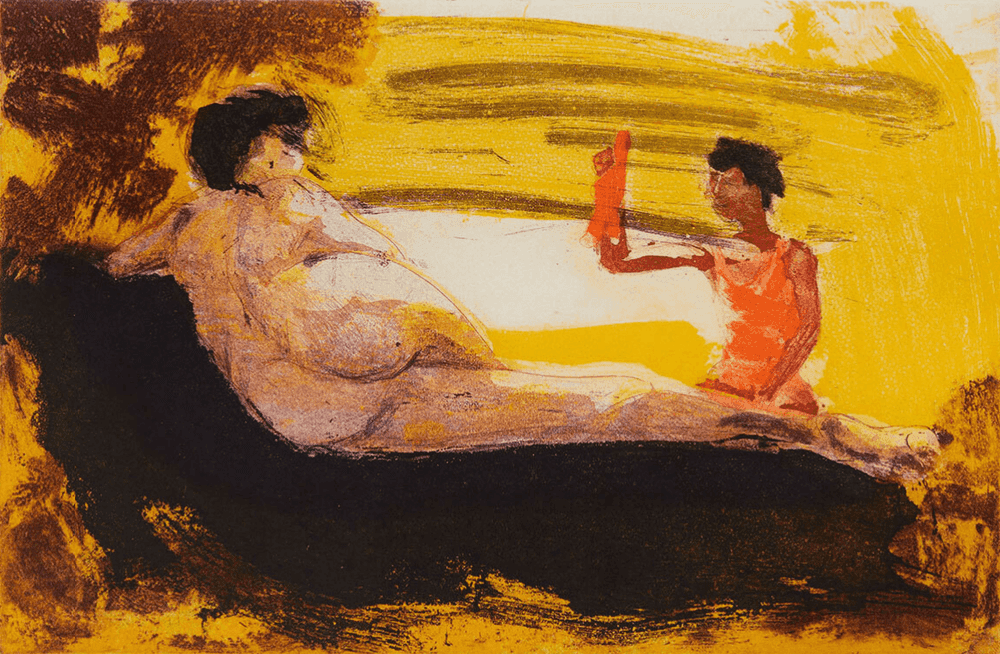 Eric Fischl, ‘Puppet-Tears’, 1985, Print, Aquatint, sugar-lift, drypoint, and scraping on Zerkall paper, null, Numbered