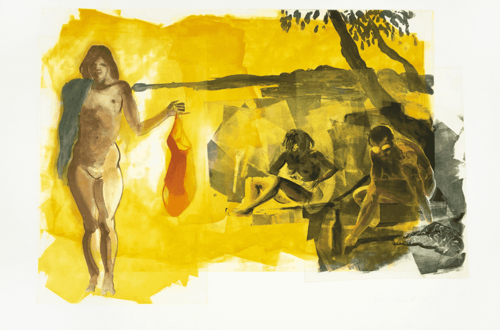 Eric Fischl, ‘Rays’, 1989, Print, Aquatint etching on wove paper, Parasol Press, Numbered, Dated