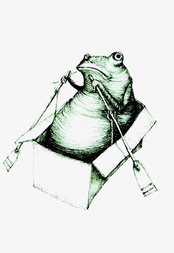 Ericailcane, ‘Green Frog’, 02-12-2006, Print, Screen Print, Pictures On Walls, Numbered