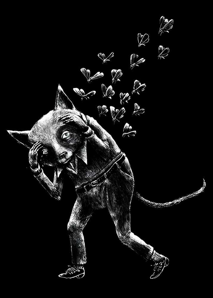 Ericailcane, ‘Il Gatto’, 2006, Print, Screen Print, Studiocromie, 