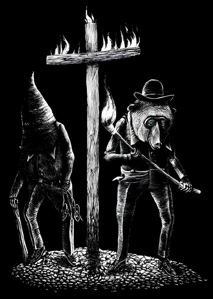 Ericailcane, ‘KKK’, 2006, Print, Screen Print, Studiocromie,