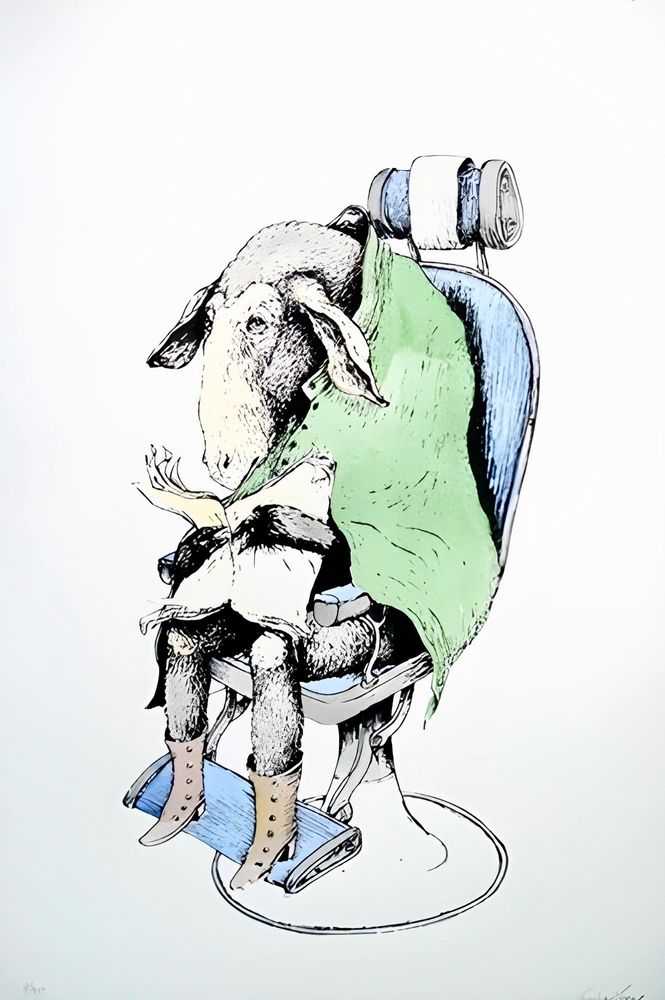 Ericailcane, ‘Oreste (Hand Coloured)’, 25-02-2008, Print, Screen Print, Studiocromie, Handfinished