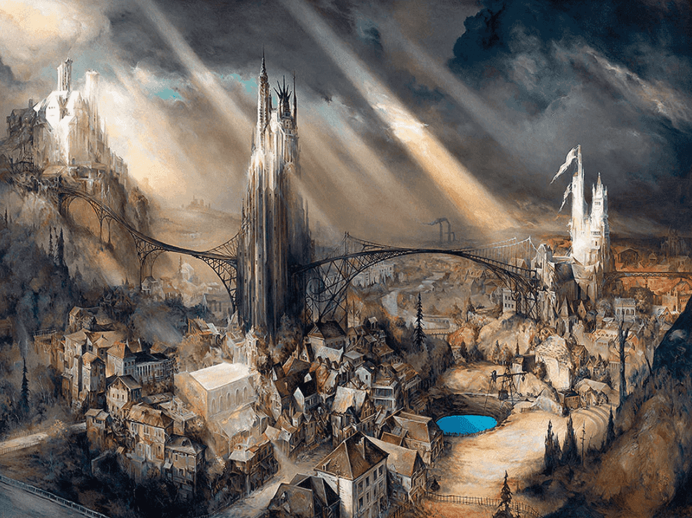 Esao Andrews, ‘Cloisters’, 2015, Print, Giclee Print 100% Cotton Rag, null, Numbered