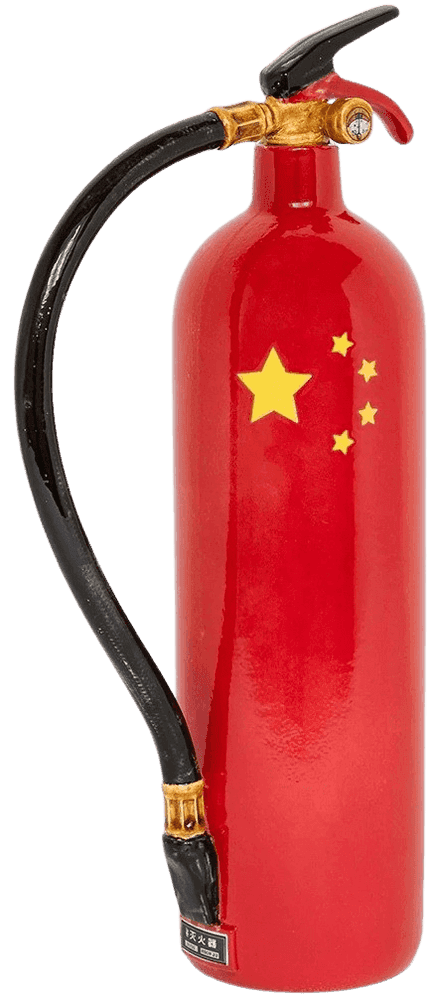 Escif, ‘Extinguisher’, 2022, Sculpture, Hand-painted ceramic, Underdogs, Numbered