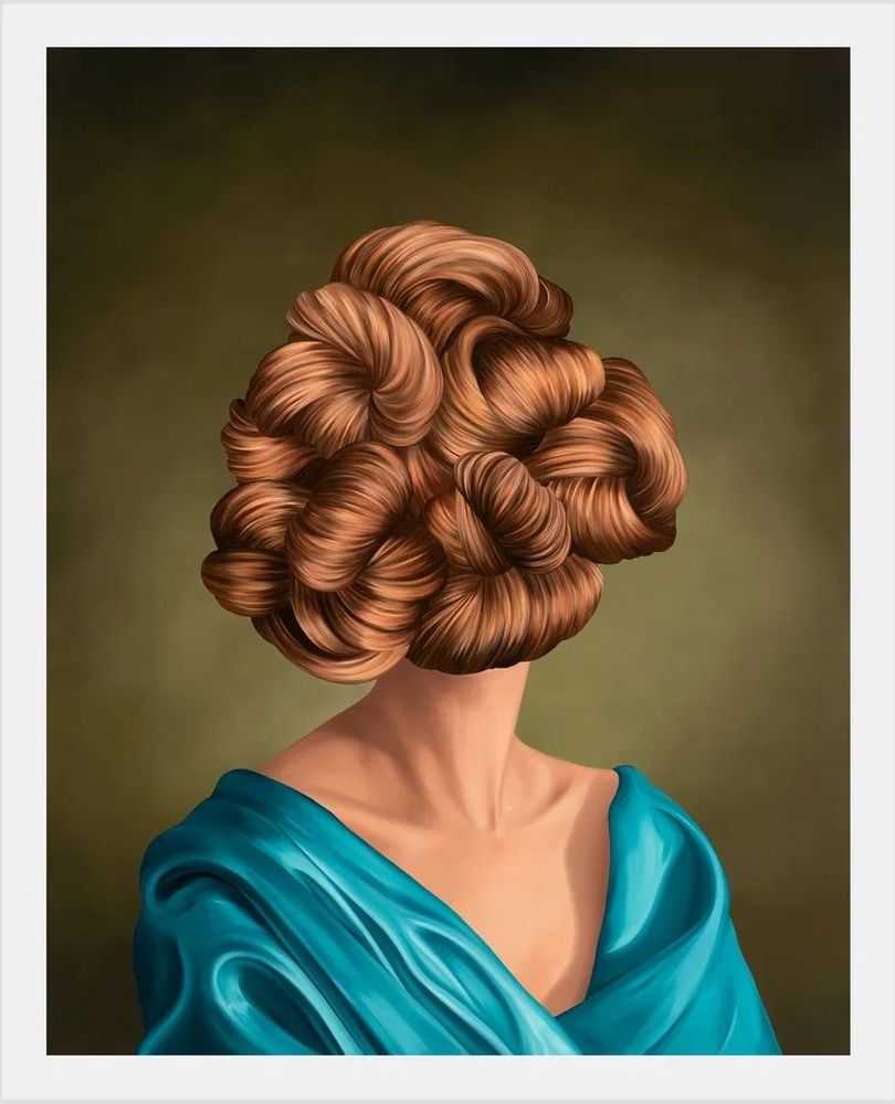 Ewa Juszkiewicz, ‘Ginger Locks’, 27-11-2021, Print, Archival pigment print on cotton paper, Almine Rech Editions, Numbered