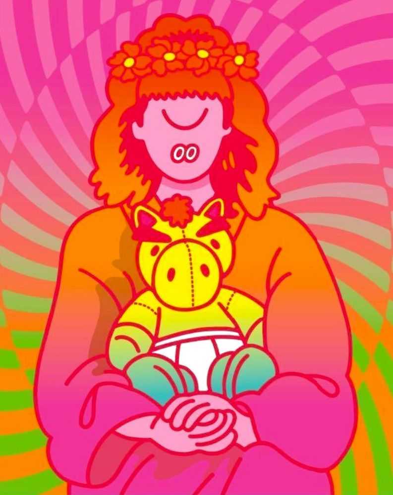 Face Oka, ‘Bright Ideas’, 2021, Print, Silkscreen on paper, null, 
