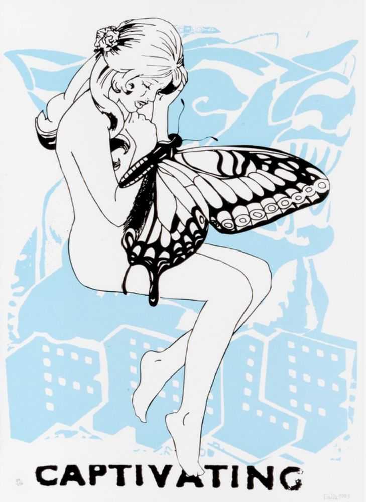 Faile, ‘Captivating (Unsigned)’, 24-09-2003, Print, Screenprint, Pictures On Walls, Numbered