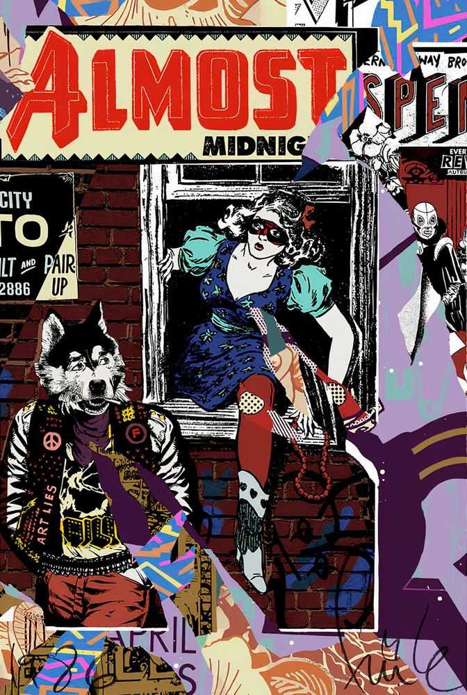 Faile, ‘Eastern Suspenso’, 01-12-2016, Print, 24 color silkscreen print on Coventry Rag 325gsm with deckled edges, Faile Shop, Numbered