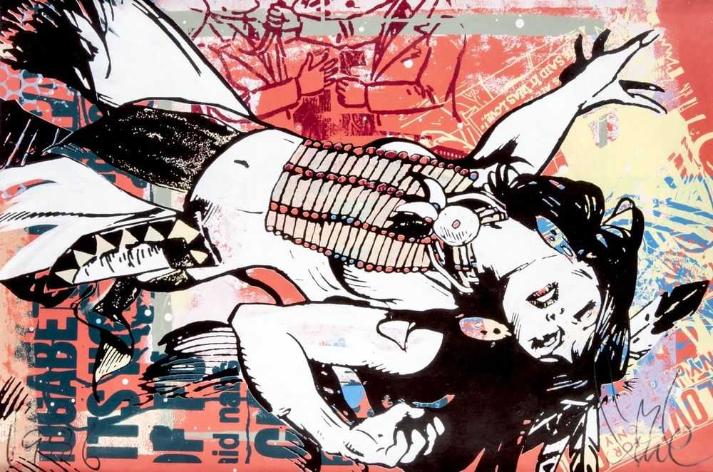Faile, ‘Faile Ecstasy’, 15-06-2010, Print, 12 Color Acrylic and Silkscreen Ink on Lenox 100 Paper., Paper Monster, Numbered, Handfinished