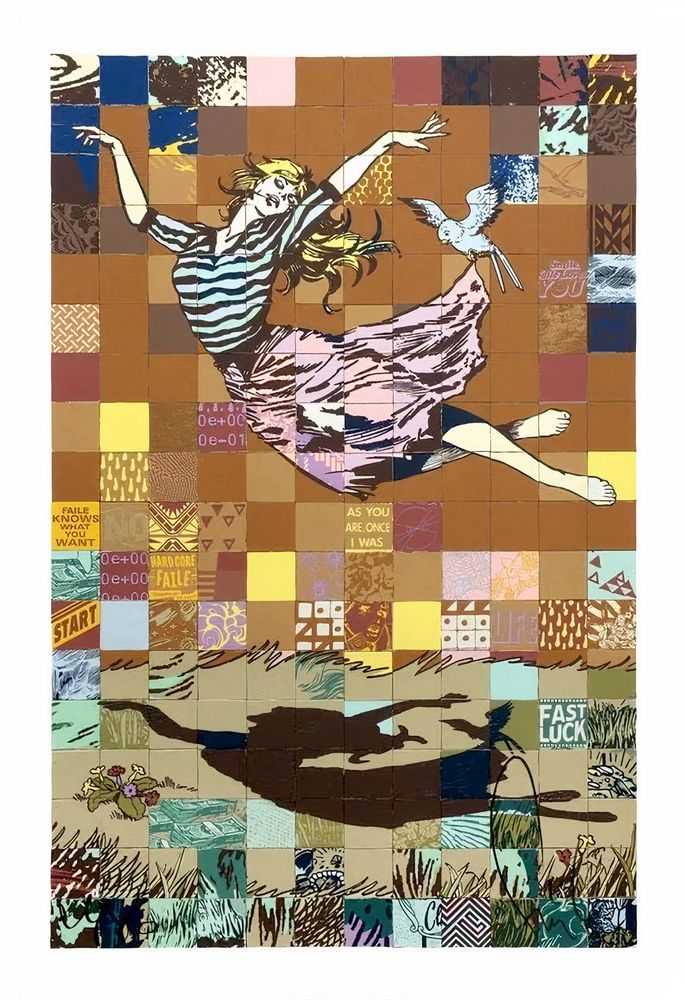 Faile, ‘Falling For FAILE’, 29-11-2017, Print, 25 Color Silkscreen Print Coventry Rag 335gsm, Faile Shop, Numbered