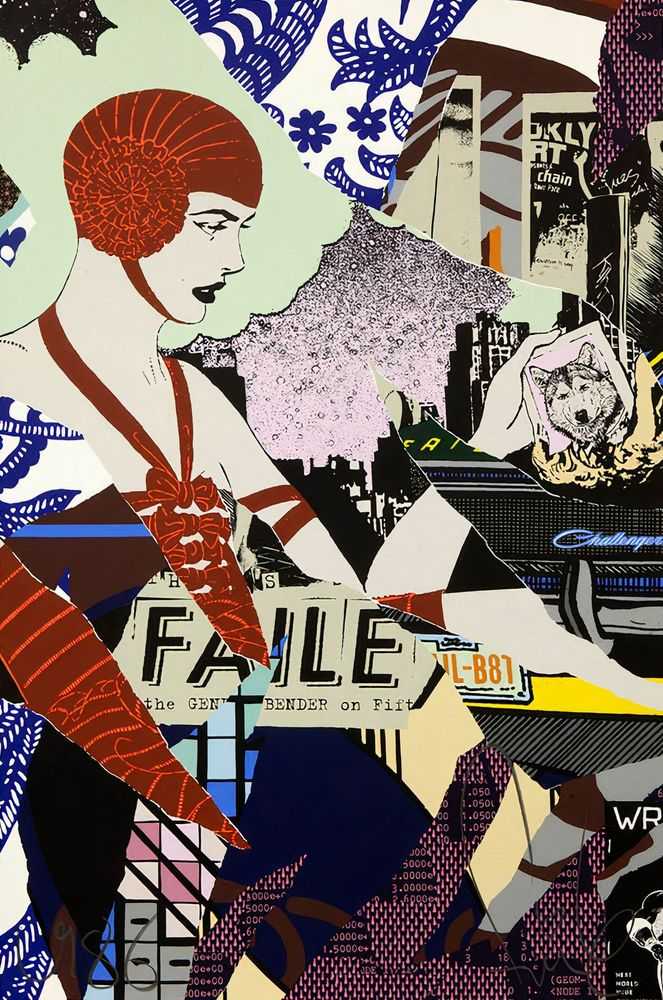 Faile, ‘Night Bender’, 01-12-2016, Print, 24 color silkscreen print on Coventry Rag 325gsm with deckled edges, Faile Shop, Numbered