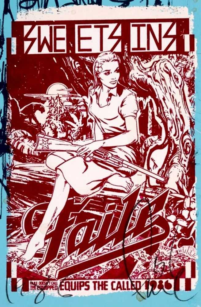 Faile, ‘Sweet Sins (150 Series)’, 10-12-2012, Print, Acrylic, Silkscreen Ink on Lenox 100, Faile Shop, Numbered, Handfinished