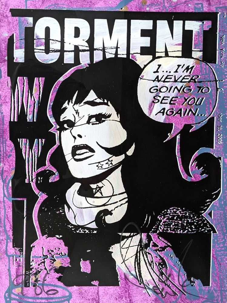 Faile, ‘Torment (Purple)’, 28-03-2007, Print, Screenprint, Faile Shop, Numbered