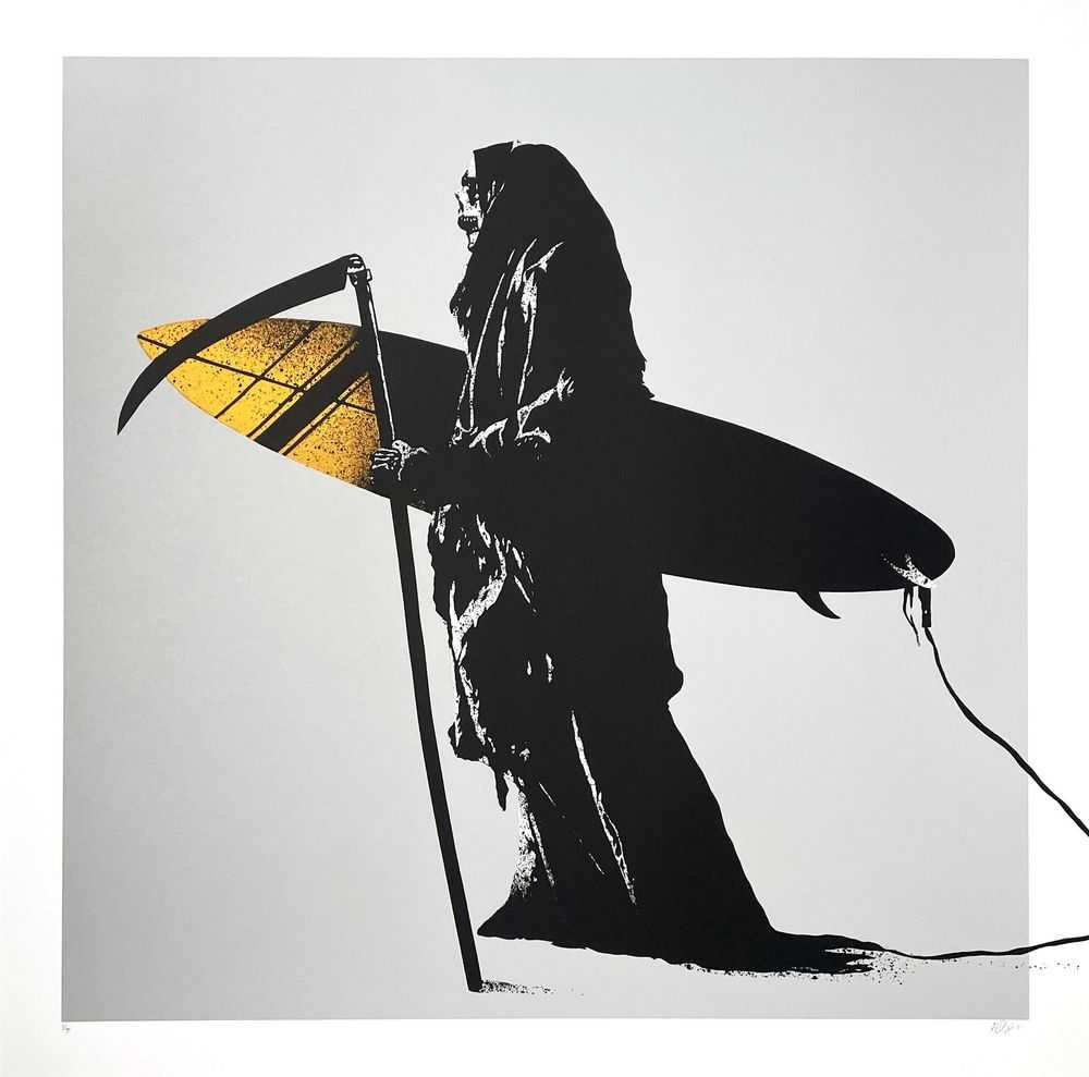 Fake, ‘The 3rd Wave’, 06-05-2021, Print, 3 color screen print, Self Released, Numbered