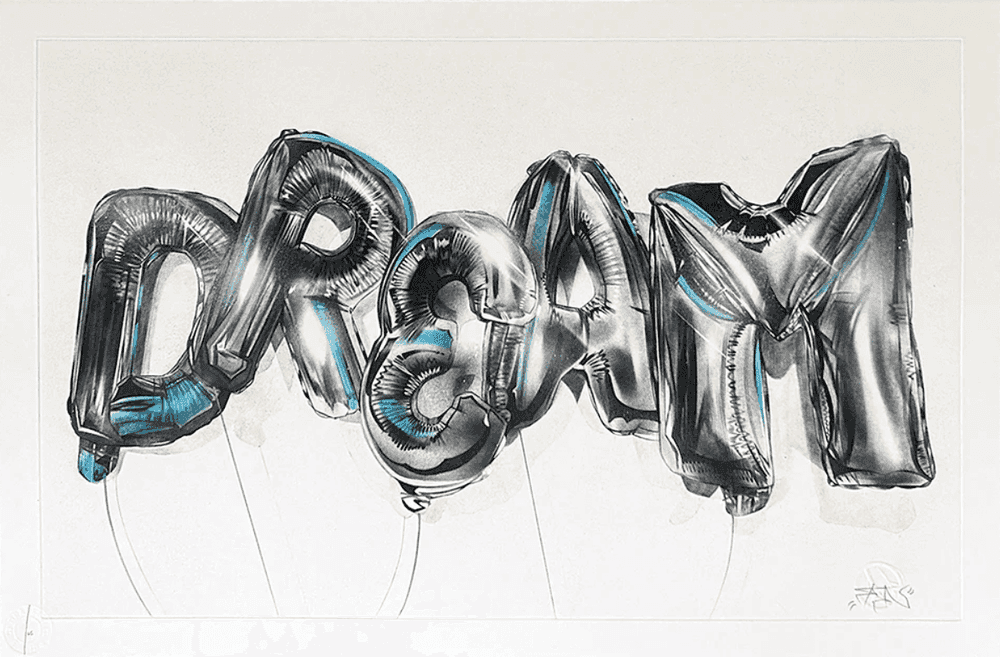 Fanakapan, ‘Dream’, 2024, Print, Etching on Somerset 300 gsm Velvet, Graffiti Prints, Numbered, Handfinished