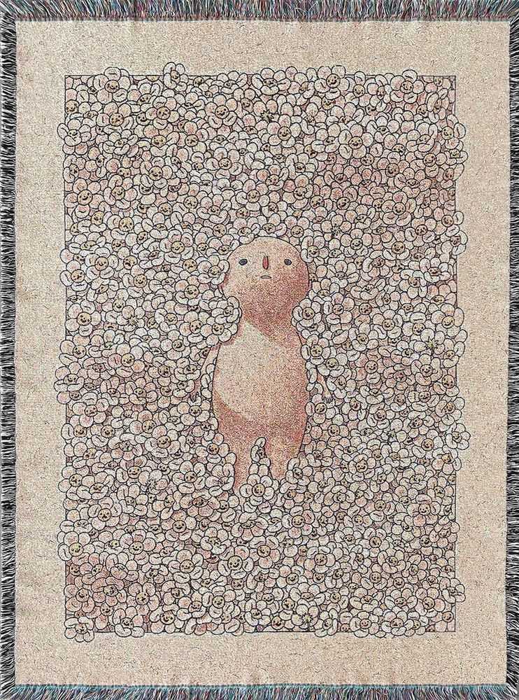Felicia Chiao, ‘Daisies Blanket Tapestry’, 2022, Collectible, 100% cotton, Nucleus Portland, 