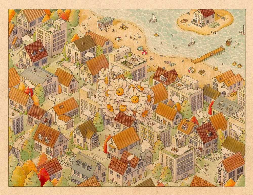 Felicia Chiao, ‘The Sunny City Print’, 2021, Print, Pigment print, Spoke Art, Numbered