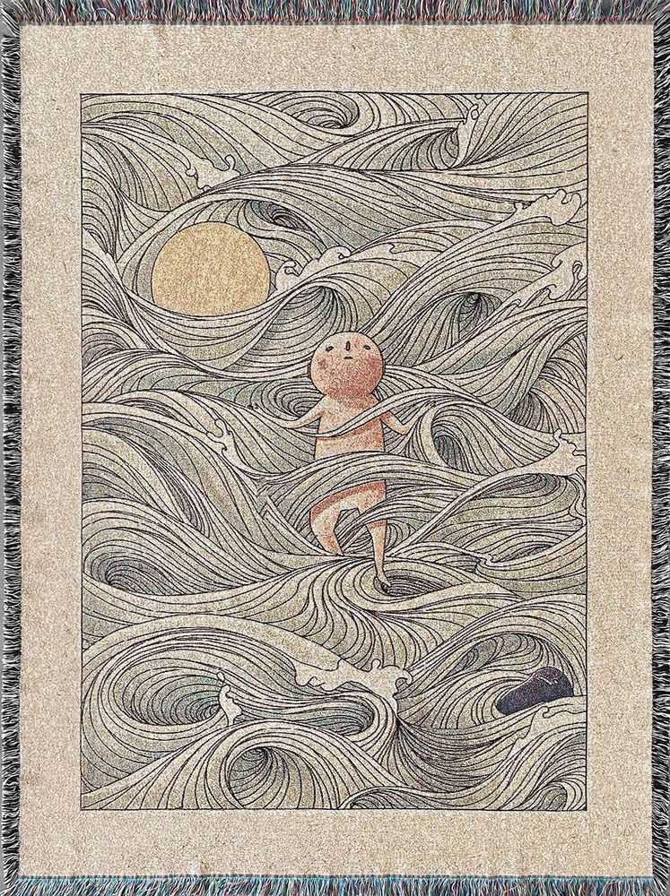 Felicia Chiao, ‘Washed Blanket Tapestry’, 2022, Collectible, 100% cotton, Nucleus Portland, 