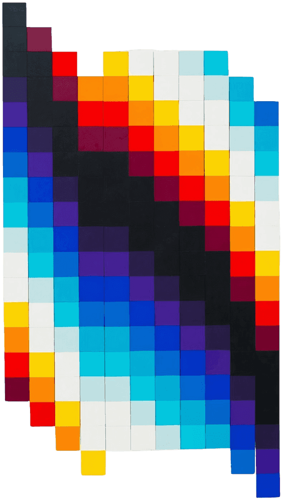 Felipe Pantone, ‘Chromadynamica Variable - Colour’, 2017, Print, The piece is movable both vertically and horizontally, enabling different sequences of the 11 stripes to form dynamic, vibrant compositions. Created from an MDF panel base, covered with an aluminium sheet, Avant Arte, Numbered, Dated