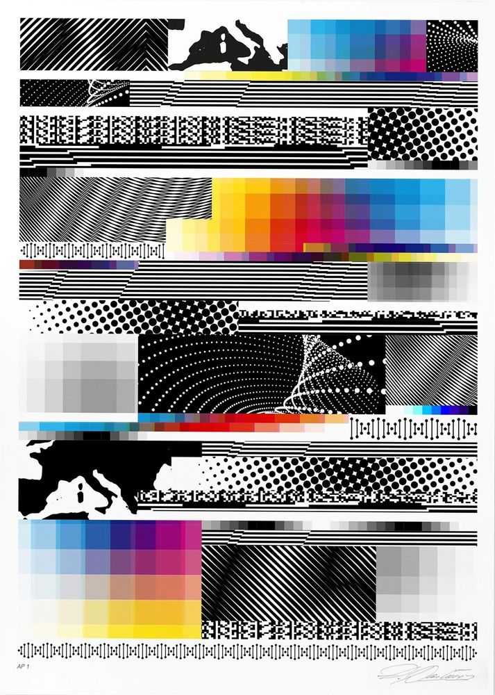 Felipe Pantone, ‘Optichromie Genetic’, 2021, Print, Pigment print on 310 gsm Hahnemuehle Photo Rag Bright White, Configurable Art, Numbered