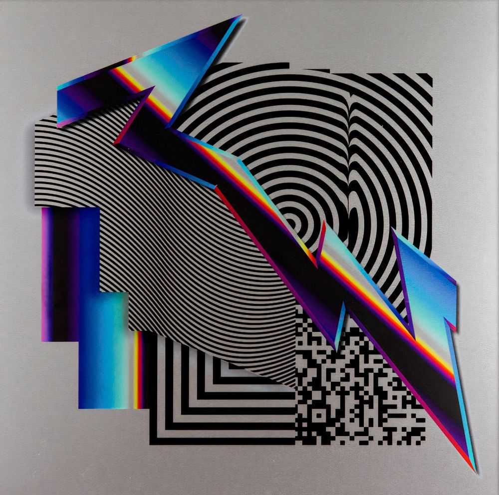 Felipe Pantone, ‘W3 Dimensional 5 (Aluminium Edition)’, 2016, Print, Archival Pigment Print on Satin Silver Aluminum, 1xRUN, Numbered